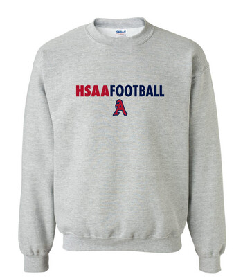 HSAA Football - Clean Lines - Crew Sweatshirt