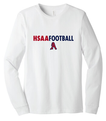HSAA Football - Clean Lines - Bella+Canvas Long Sleeve