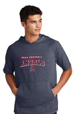 HSAA Football - Bridge - Short Sleeve Hoodie