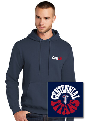Centennial Football - Funky Circle - Hoodie