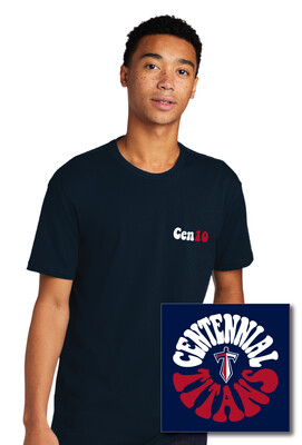 Centennial Football - Funky Circle - Next Level Short Sleeve