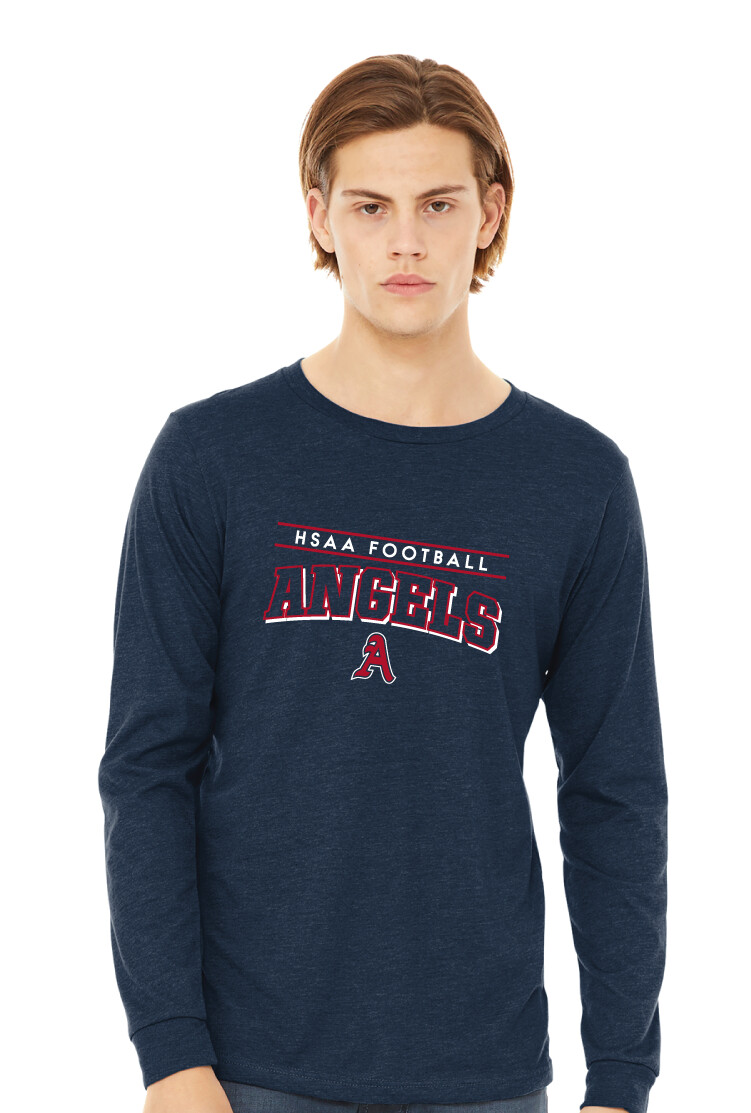 HSAA Football - Bridge - Bella+Canvas Long Sleeve