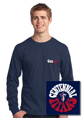 Centennial Football - Funky Circle - Long Sleeve