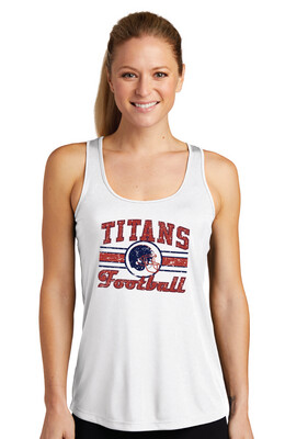Centennial Football - Vintage - Dri-Fit Racerback Tank