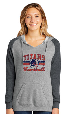 Centennial Football - Vintage - Lightweight Raglan Hoodie