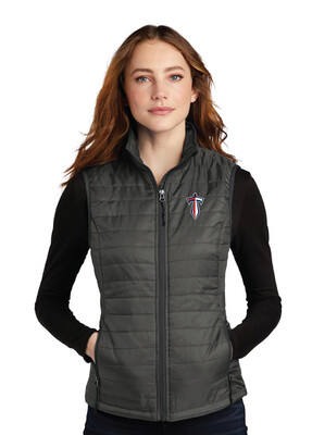 Centennial Football - Ladies Packable Puffy Vest