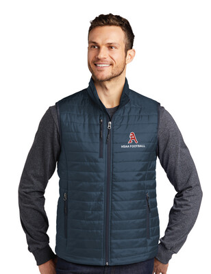 HSAA Football - Mens Packable Puffy Vest