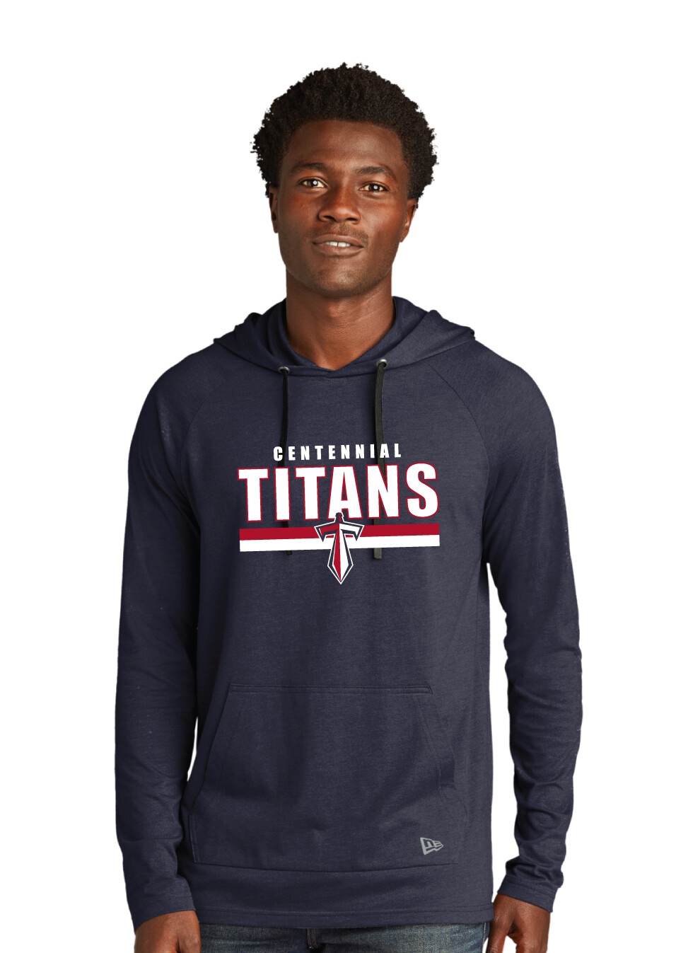 Centennial Football - Titans - Tri-Blend Hoodie