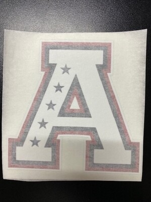 5-Time Football Champion Window Decal