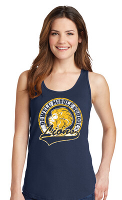 Dowell - Distressed Circle - Cotton Tank