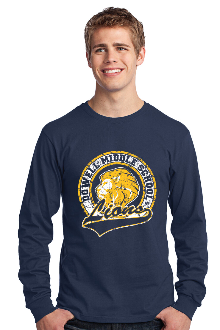 Dowell - Distressed Circle - Long Sleeve
