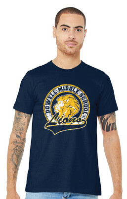 Dowell - Distressed Circle - Bella+Canvas Short Sleeve