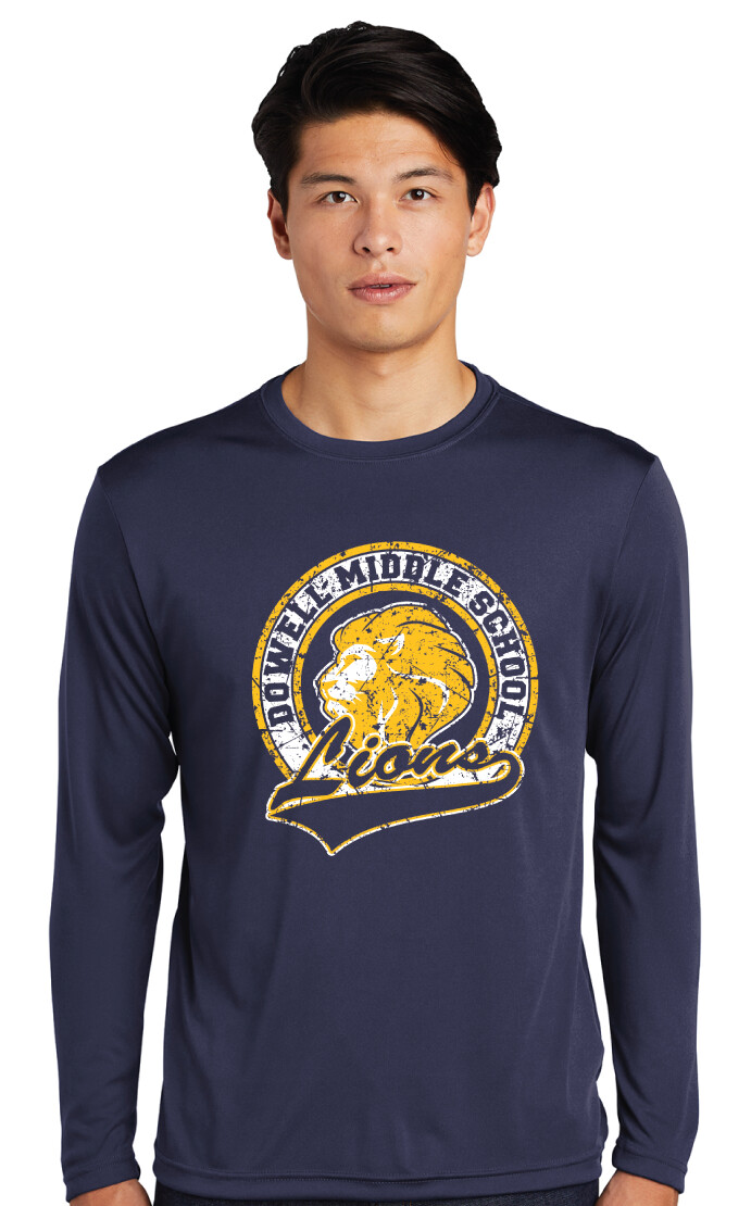 Dowell - Distressed Circle - Dri-Fit Long Sleeve