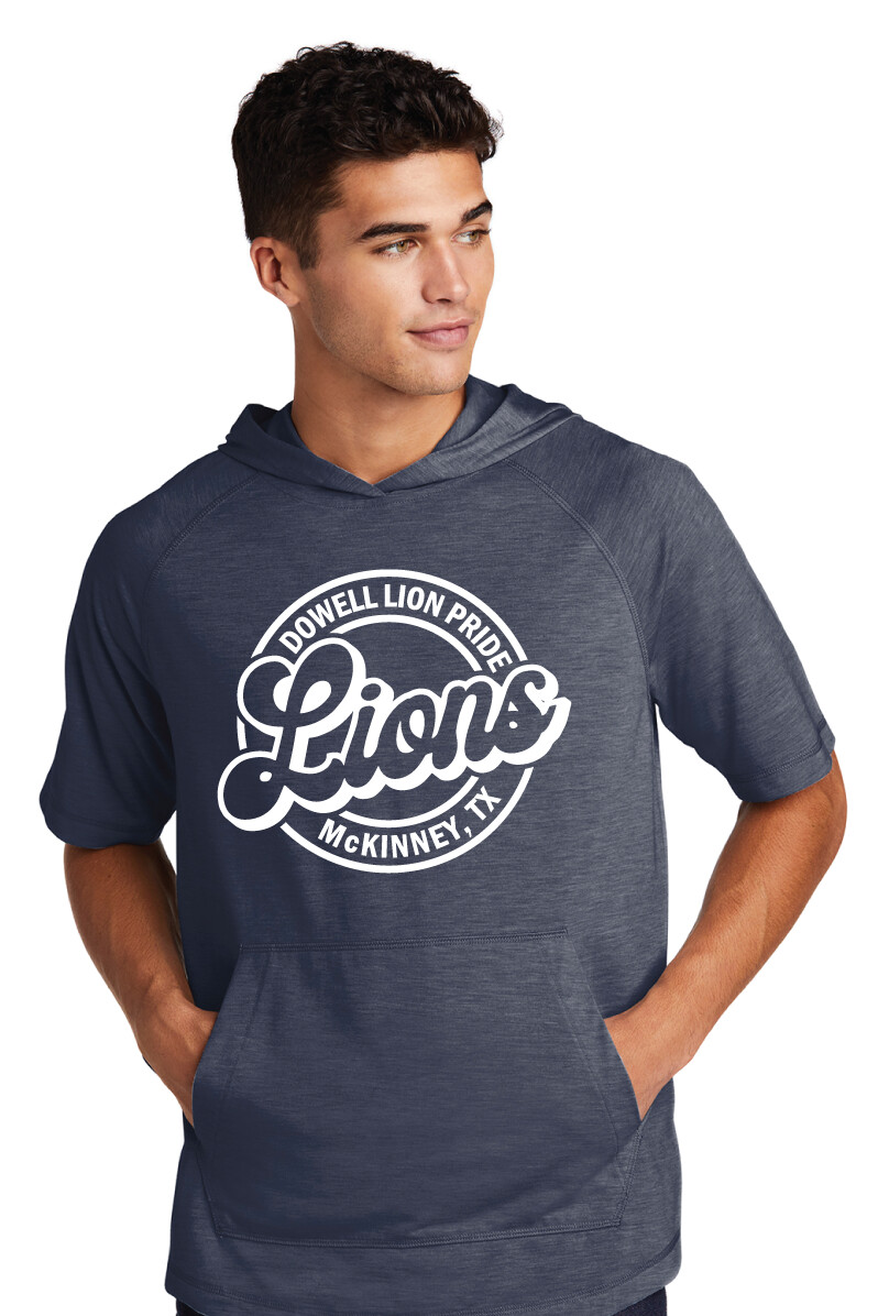 Dowell - Simple Circle - Short Sleeve Hoodie