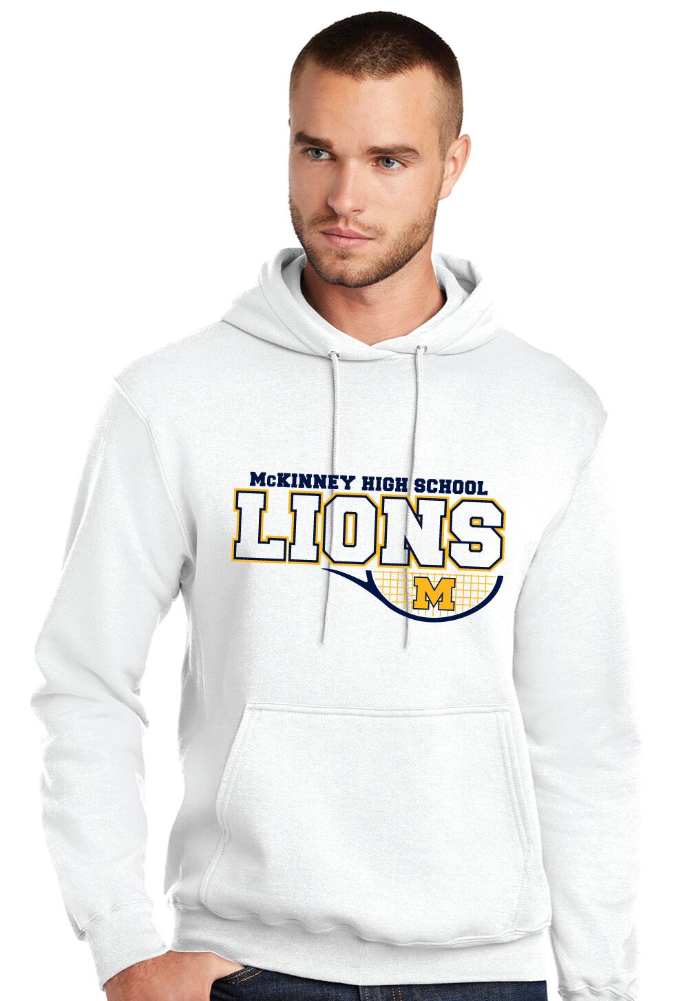 McKinney Tennis - Half Racket - Hoodie