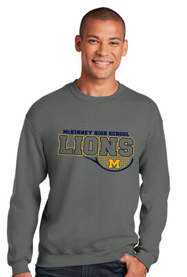 McKinney Tennis - Half Racket - Crew Sweatshirt