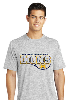 McKinney Tennis - Half Racket - Electric Dri-Fit Short Sleeve