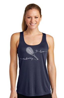 McKinney Tennis - Squiggles - Dri-Fit Racerback Tank