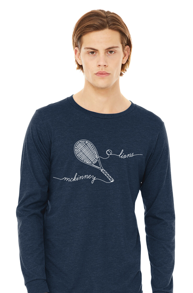 McKinney Tennis - Squiggles - Bella+Canvas Long Sleeve
