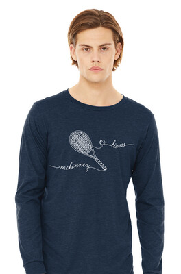 McKinney Tennis - Squiggles - Bella+Canvas Long Sleeve