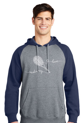 McKinney Tennis - Squiggles - Raglan Hoodie