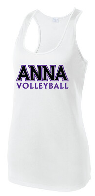 Anna Volleyball - 2 Color - Dri-Fit Racerback Tank