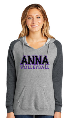 Anna Volleyball - 2 Color - Lightweight Raglan Hoodie