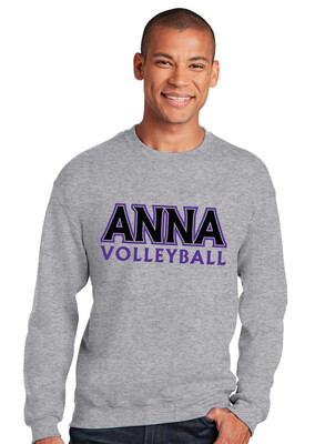 Anna Volleyball - 2 Color - Crew Sweatshirt