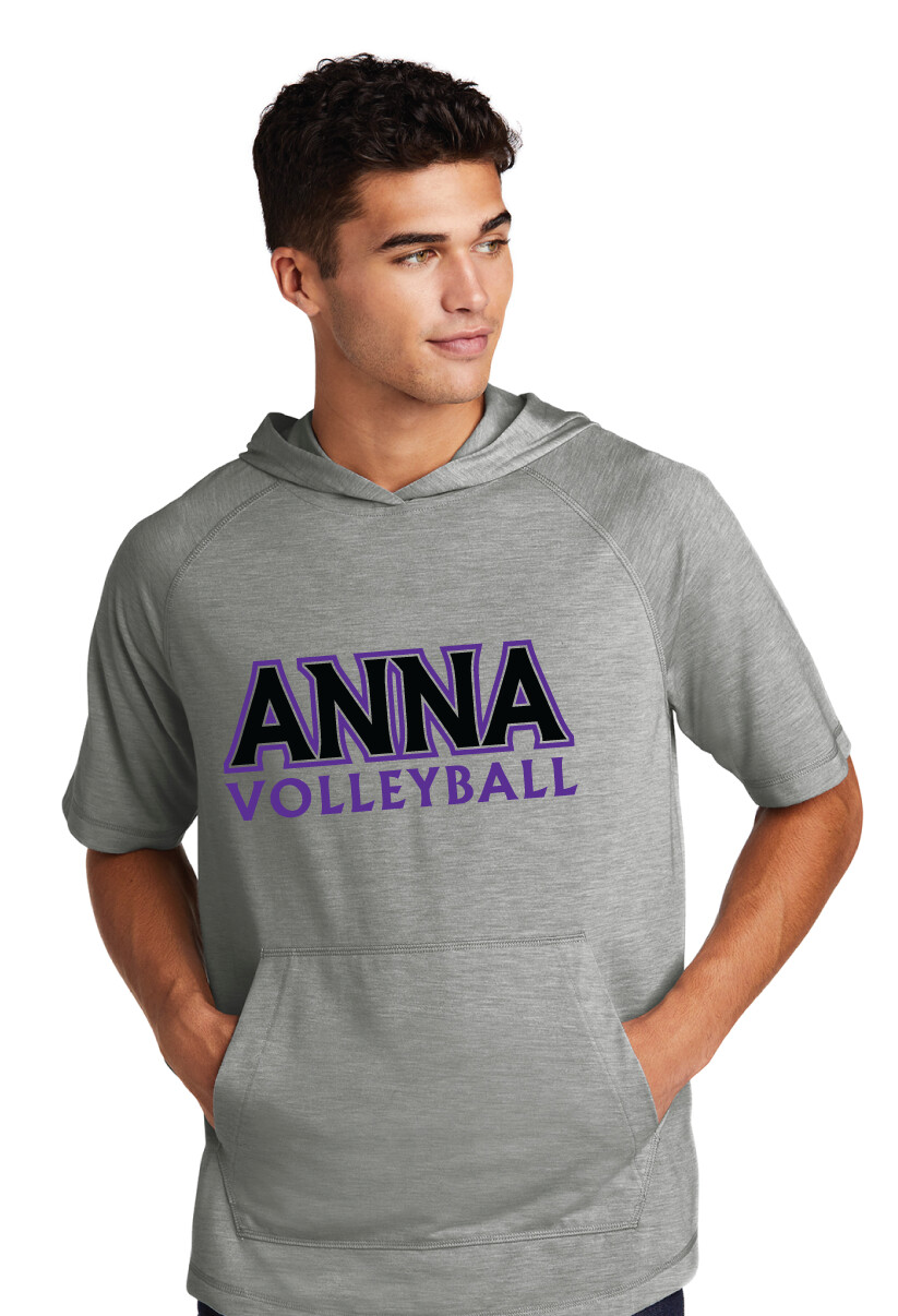 Anna Volleyball - 2 Color - Short Sleeve Hoodie