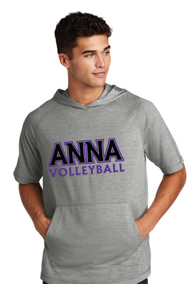Anna Volleyball - 2 Color - Short Sleeve Hoodie