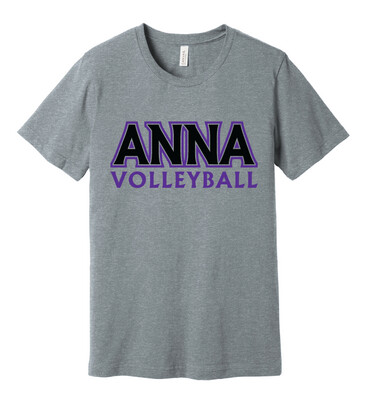 Anna Volleyball - 2 Color - Bella+Canvas Short Sleeve