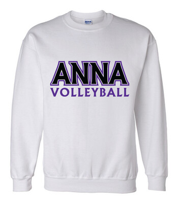 Anna Volleyball - 2 Color - Crew Sweatshirt