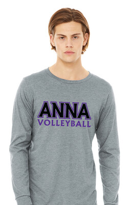 Anna Volleyball - 2 Color - Bella+Canvas Long Sleeve