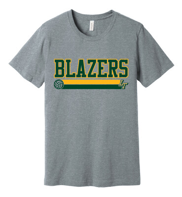 Lebanon Trail Volleyball - Block - Bella+Canvas Short Sleeve