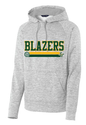 Lebanon Trail Volleyball - Block - Electric Dri-Fit Hoodie