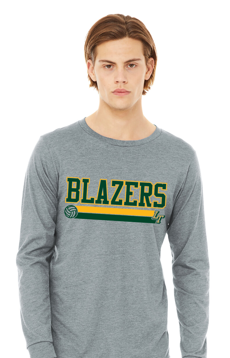 Lebanon Trail Volleyball - Block - Bella+Canvas Long Sleeve