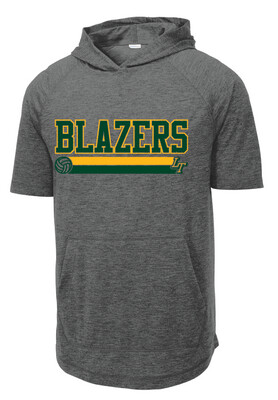 Lebanon Trail Volleyball - Block - Short Sleeve Hoodie