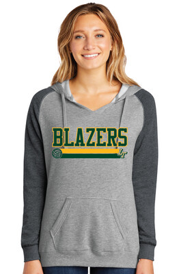 Lebanon Trail Volleyball - Block - Lightweight Raglan Hoodie