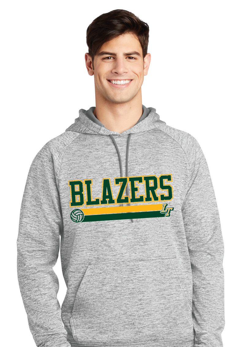 Lebanon Trail Volleyball - Block - Electric Dri-Fit Hoodie