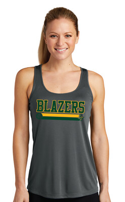 Lebanon Trail Volleyball - Block - Dri-Fit Racerback Tank