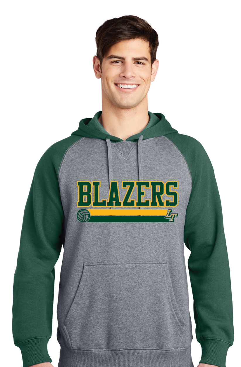Lebanon Trail Volleyball - Block - Raglan Hoodie