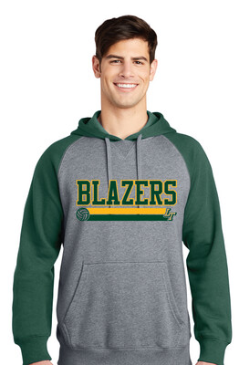 Lebanon Trail Volleyball - Block - Raglan Hoodie