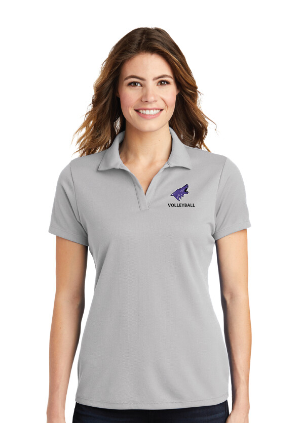 Anna Volleyball - Embroidered Ladies Polo