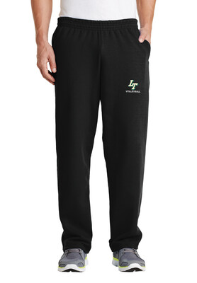Lebanon Trail Volleyball - Open-Bottom Sweatpants
