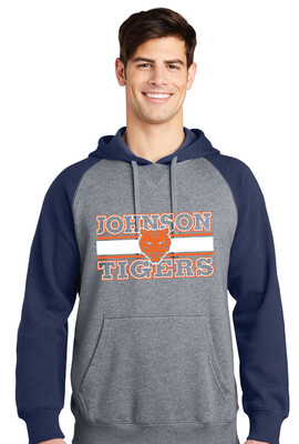 Scott Johnson - Block Lines - Raglan Hoodie