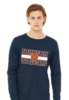 Scott Johnson - Block Lines - Bella+Canvas Long Sleeve