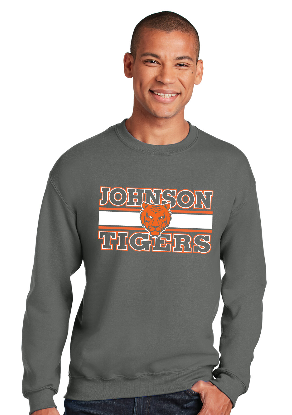 Scott Johnson - Block Lines - Crew Sweatshirt