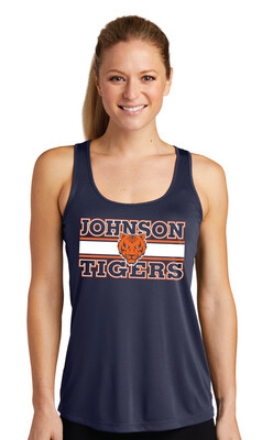 Scott Johnson - Block Lines - Dri-Fit Racerback Tank