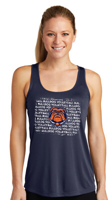 VB Gear - Distressed Block - Dri-Fit Racerback Tank