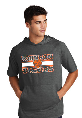 Scott Johnson - Block Lines - Short Sleeve Hoodie